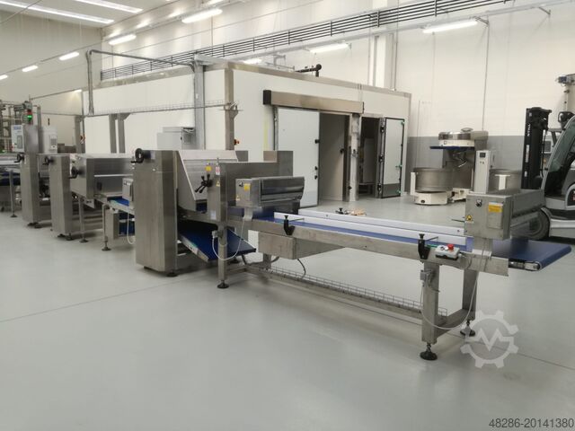 Lijn voor gevulde minikoekjes en cupcakes Tonelli, Imaforni, Comas filled Mini Cake + Cup Cake Line