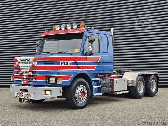 MTS standard Scania T143.450 6x4 TORPEDO / HAUBER / HYDRAULIC