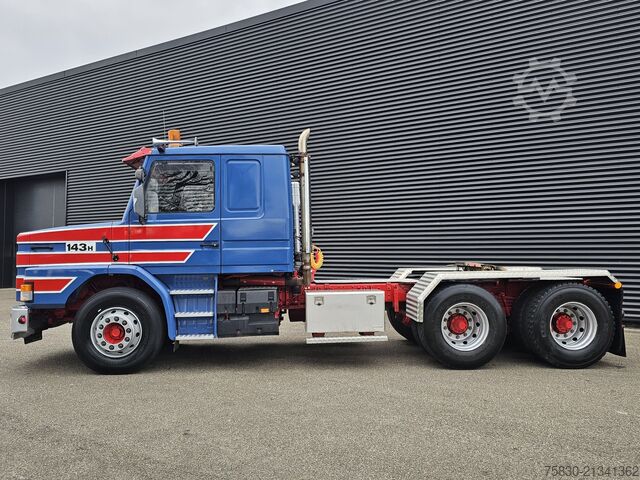 MTS standard Scania T143.450 6x4 TORPEDO / HAUBER / HYDRAULIC
