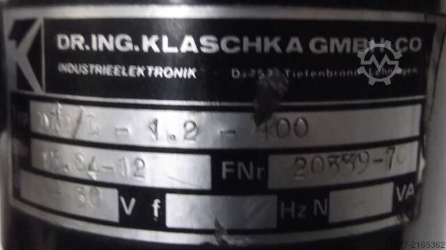 Rotary generator Klaschka DIE/L-1.2-400