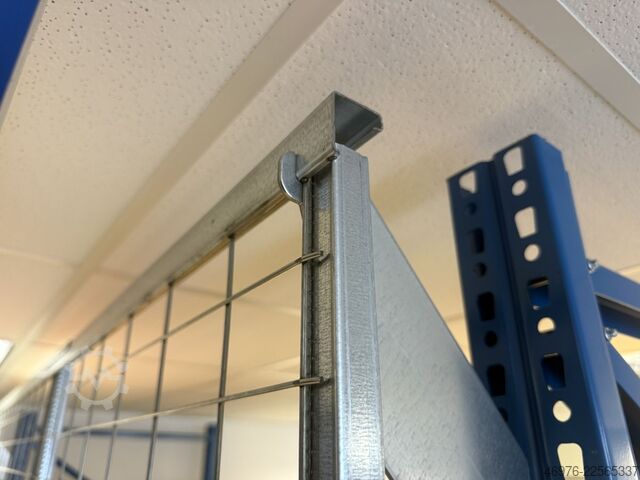 Diagonale lengte: 410 mm / Overstek: 225 mm Agraffenwinkel für Rückwandgitter Gitter Konsole Halter Befestigungswinkel