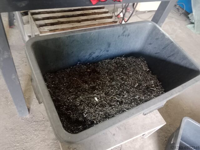 RS-600 hakselaar met twee assen RS TeamTech Sp. z o. o. shredder aluminum, steel chips