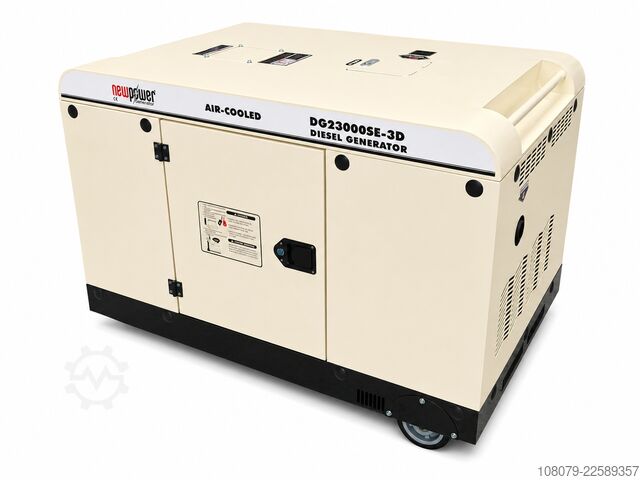 Gerador de energia Newpower Generator DG23000SE-3D Stromerzeuger 16kW 4-Takt