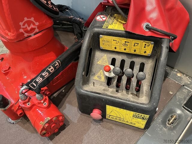Camion à plateau avec grue Renault Master 2.3 dCi 145 PK L3 Open Laadbak / Fassi K...