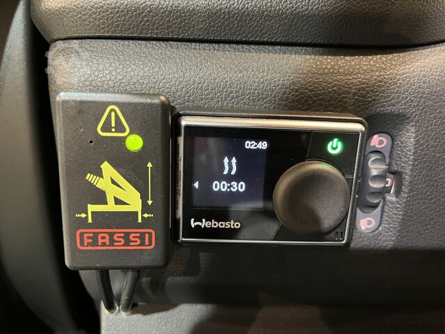Camion à plateau avec grue Renault Master 2.3 dCi 145 PK L3 Open Laadbak / Fassi K...