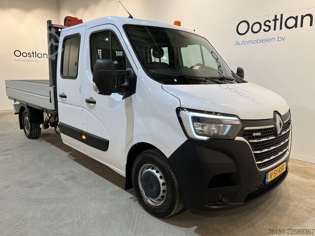 Platformwagen met kraan Renault Master 2.3 dCi 145 PK L3 Open Laadbak / Fassi K...