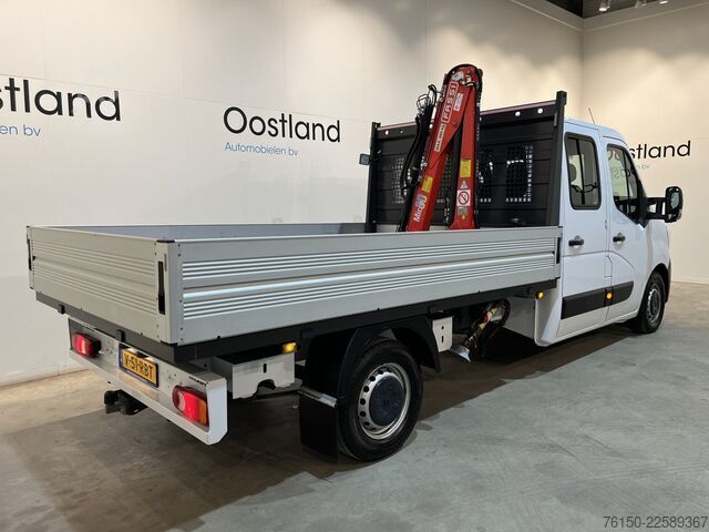 Platformwagen met kraan Renault Master 2.3 dCi 145 PK L3 Open Laadbak / Fassi K...