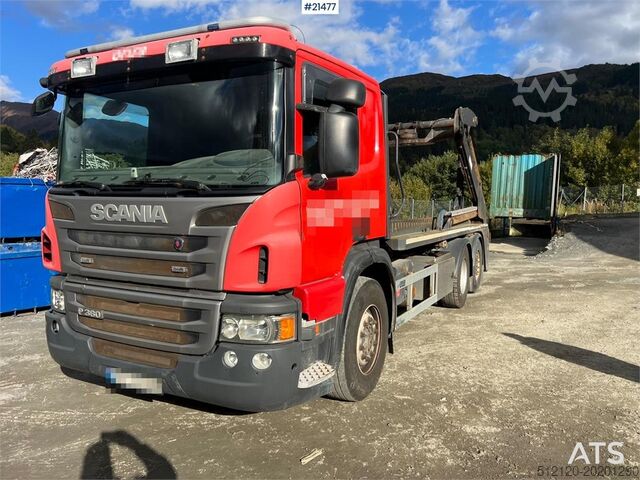 BDF-systeem Scania P360 Liftdumper m/ rotator