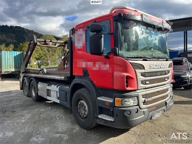 BDF-systeem Scania P360 Liftdumper m/ rotator