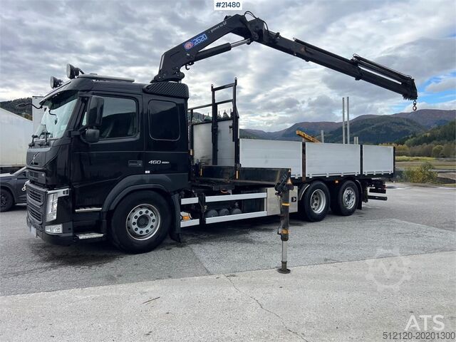 Crane Volvo FM460 6x2 Crane Truck w/ 26t/m HMF crane