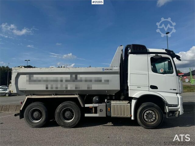 Avfallsbil Mercedes-Benz Arocs 2658 6x4 Tipper WATCH VIDEO