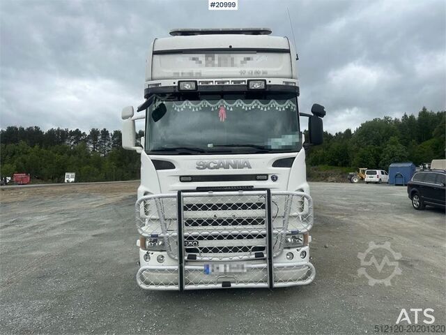 Standard-SZM Scania 480 6x2 truck w/ hydraulics and new engine.