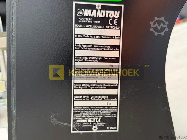Carregador telescópico Manitou PT 1500