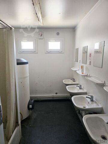   Sanitärcontainer Dusche WC 20FT