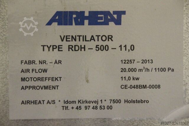  Airheat RDH-500-11,0
