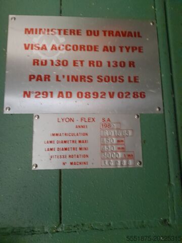 Tezgah daire testere Lyonflex 