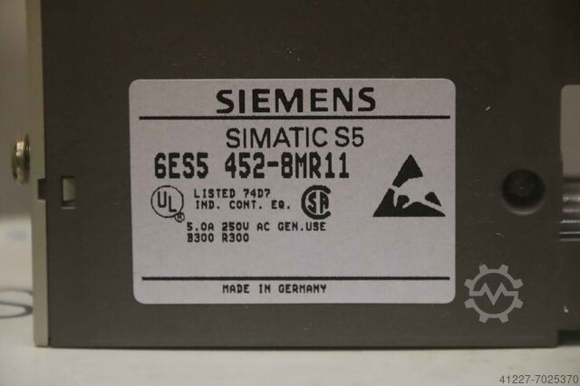 Digitális kiadás Siemens 6ES5 452-8MR11