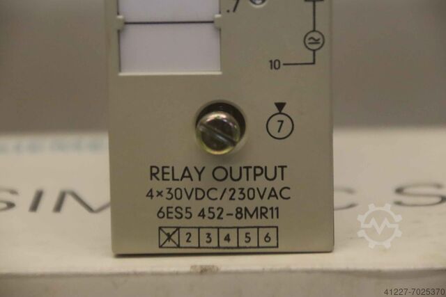 Digitális kiadás Siemens 6ES5 452-8MR11