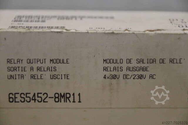 Digitális kiadás Siemens 6ES5 452-8MR11