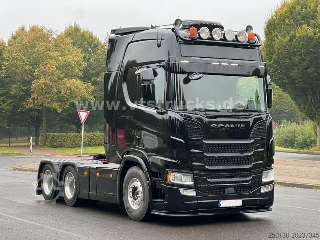Zware vrachtwagen SCANIA R 650 V8 6x4 Voll/Luft Retarder Leder