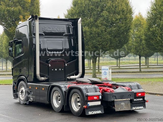 Ağır hizmet kamyonu SCANIA R 650 V8  6x4 Voll/Luft Retarder Leder
