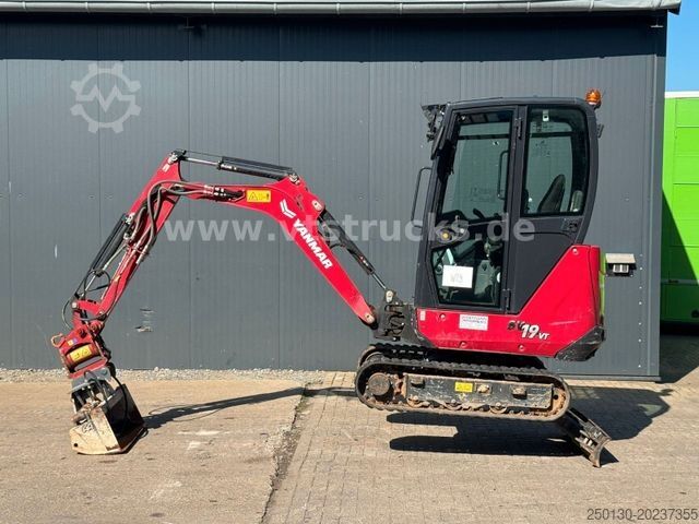 Minibagger YANMAR SV 19 VT Minibagger Schwenklöffel 502 Std.