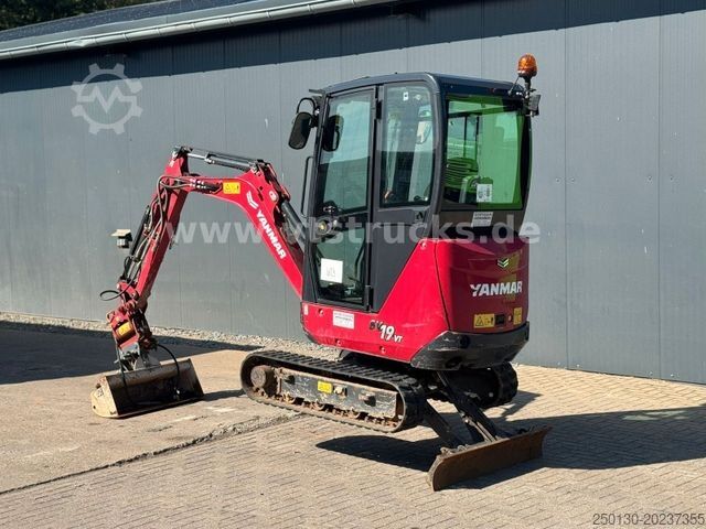 Minibagger YANMAR SV 19 VT Minibagger Schwenklöffel 502 Std.