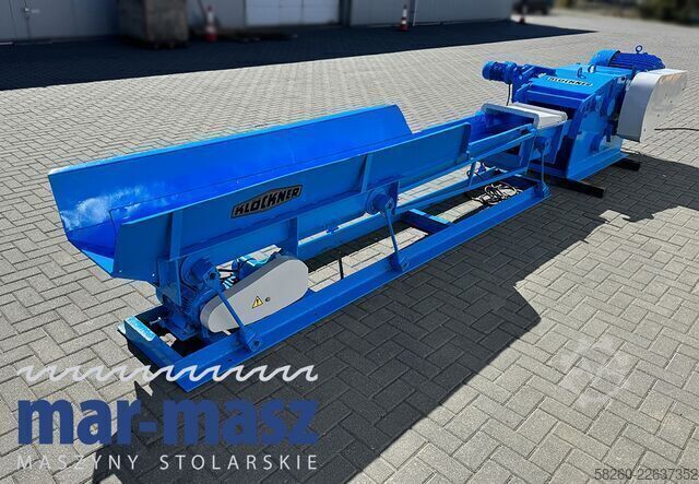 Drvo Sjeckalica Drvo Shredder Klöckner 120x400