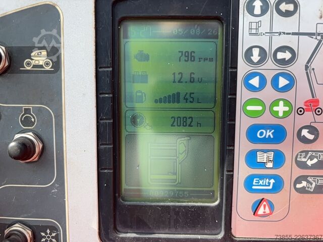 Mafsallı çalışma platformu Manitou 160 Atj