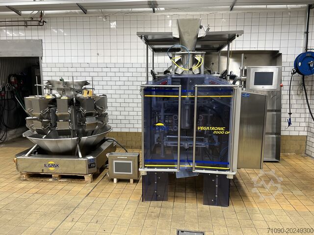Multihead weger + verticale verpakkingsmachine Ilapak WA 10/50