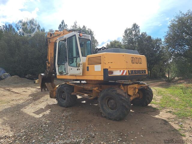 Gravemaskine på hjul Liebherr A 900 Litronic EW PL