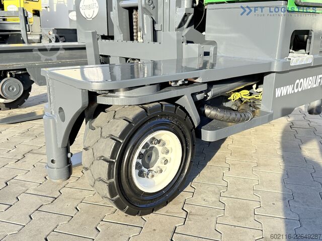 4-vejs gaffeltruck Combilift C4000 GAS TRIPLEX 6900 FREE-LIFT CABIN
