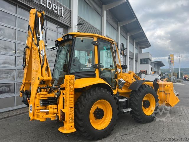 Baggerlader JCB 4CX / Klappschaufel / Dual Drive / Sonderedition
