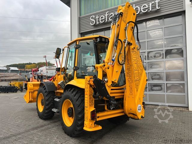 Baggerlader JCB 4CX / Klappschaufel / Dual Drive / Sonderedition