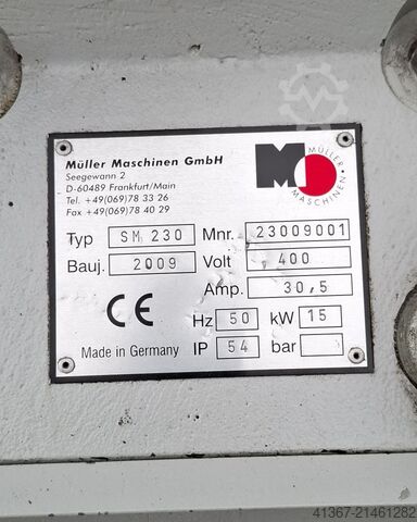 Snijmolens Müller SM Duplex 230