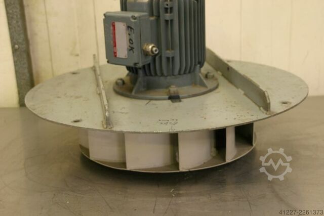 Støvudsugningsventilator 3 kW Loher Durchmesser Lüfter 430 mm