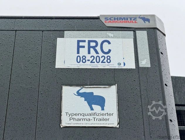 Kühlauflieger SCHMITZ CARGOBULL SCB*S3B AIR CARGO PHARMA ATP 278 CM INSIDE SUPER