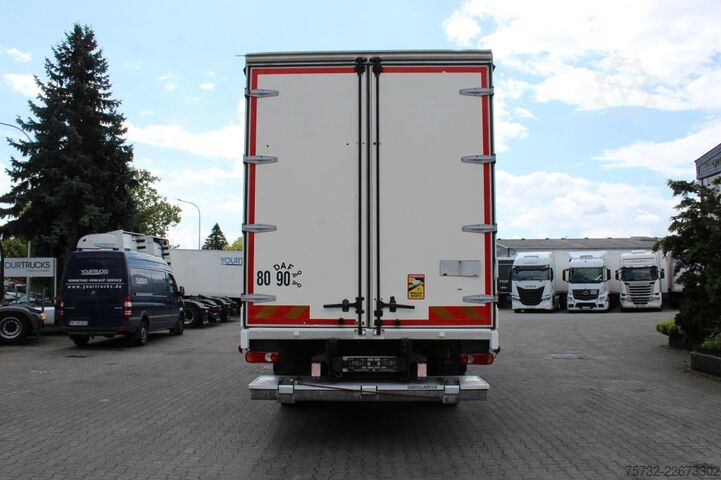 Platós teherautó ponyvával Daf CF  320 Plane   Schlafkabine Klima LDW Edscha LBW