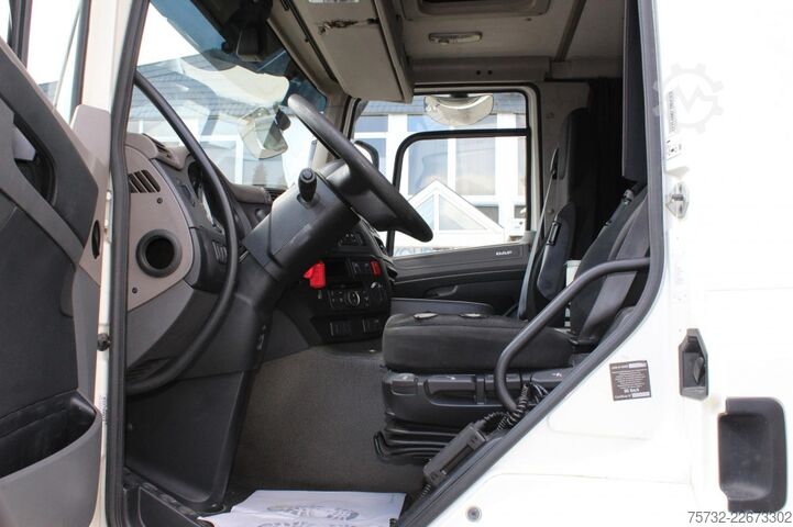 Platós teherautó ponyvával Daf CF  320 Plane   Schlafkabine Klima LDW Edscha LBW