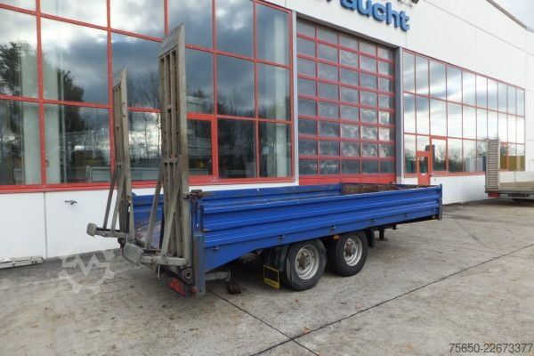 Tieflader Anhänger Humbaur HBT10  Tandemtieflader