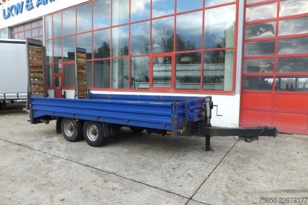 Tieflader Anhänger Humbaur HBT10  Tandemtieflader