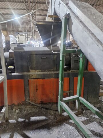 Mosóvonal extruderrel Plastic Film Wash Line with Extruder Wash Line