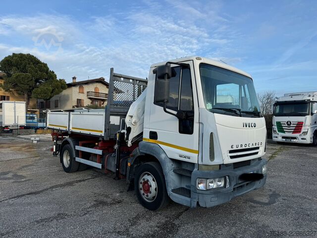 Wywrotka + dźwig 4X2 IVECO EUROCARGO 120 E 18