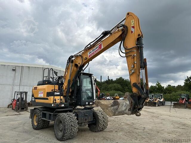 Gravemaskine på hjul Hyundai HW140