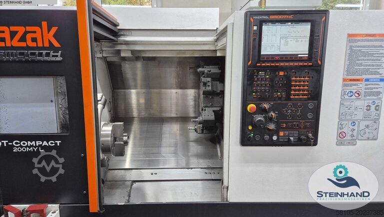 CNC draai- en freescentrum MAZAK QT-Compact 200MY L