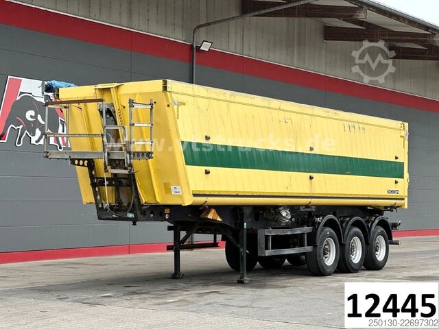 Semi-reboque basculante SCHMITZ CARGOBULL SKI 24 Alu-Kippauflieger, Getreide