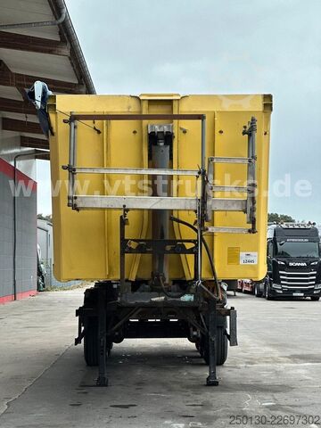 Semi-reboque basculante SCHMITZ CARGOBULL SKI 24 Alu-Kippauflieger, Getreide