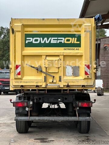 Semi-reboque basculante SCHMITZ CARGOBULL SKI 24 Alu-Kippauflieger, Getreide