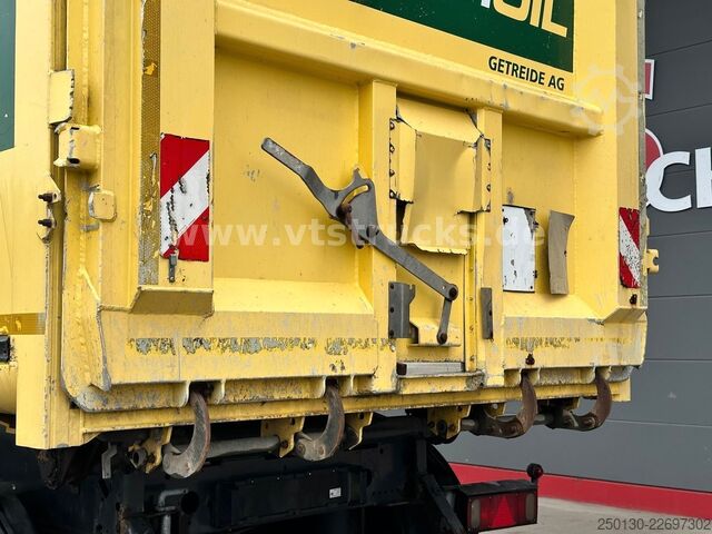 Semi-reboque basculante SCHMITZ CARGOBULL SKI 24 Alu-Kippauflieger, Getreide