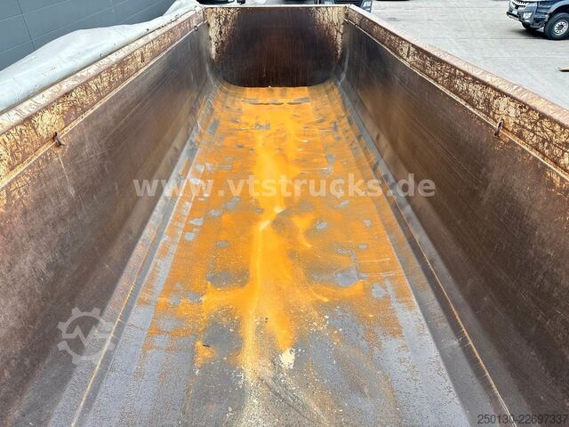 Semi-reboque basculante SCHMITZ CARGOBULL SKI 24 Kippauflieger m. Rollplane, Liftachse